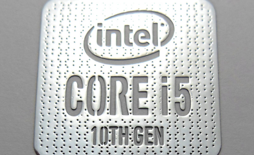 VATH Made Intel Core i5 10th Gen Metal Sticker 18 x 18mm / 11/16" x 11/16" [1040]
