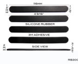 VATH Self Adhesive Silicone Rubber Feet 116mm(L) x 12mm(W) x 2mm(H) 4pcs [RB300]