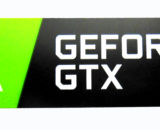 NVIDIA Geforce GTX  Sticker 15 x 56mm / 5/8" x 2 1/4" [1056]