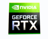 NVIDIA Geforce RTX Sticker 18 x 18mm / 11/16" x 11/16" [1057]