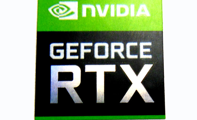 NVIDIA Geforce RTX Sticker 18 x 18mm / 11/16" x 11/16" [1057]