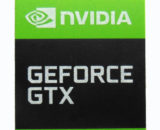 NVIDIA Geforce GTX Sticker 18 x 18mm / 11/16" x 11/16" [1058]