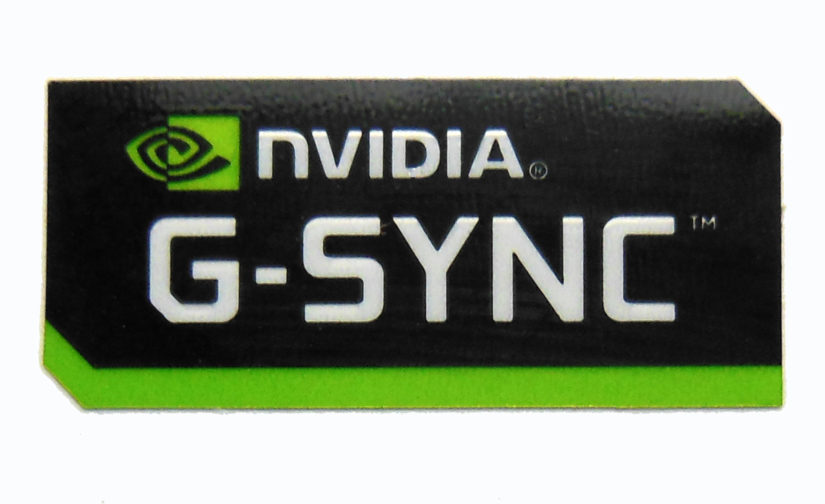 NVIDIA G-SYNC Sticker 10 x 22mm / 3/8" x 7/8" [1059]