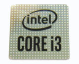 Intel Core i3 Sticker 18 x 18mm / 11/16" x 11/16" [1061]