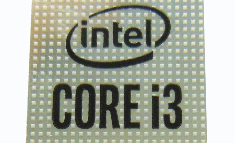 Intel Core i3 Sticker 18 x 18mm / 11/16" x 11/16" [1061]