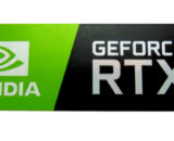 NVIDIA Geforce RTX Sticker 15 x 46mm / 5/8" x 1 13/16" [1072]