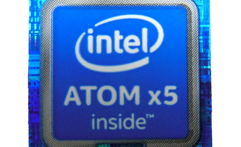 Intel ATOM x5 Inside Sticker 18 x 18mm / 11/16" x 11/16" [1069]