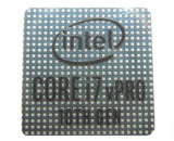 Intel Core i7 vPRO 10th GEN Sticker 18 x 18mm / 11/16" x 11/16" [1070]