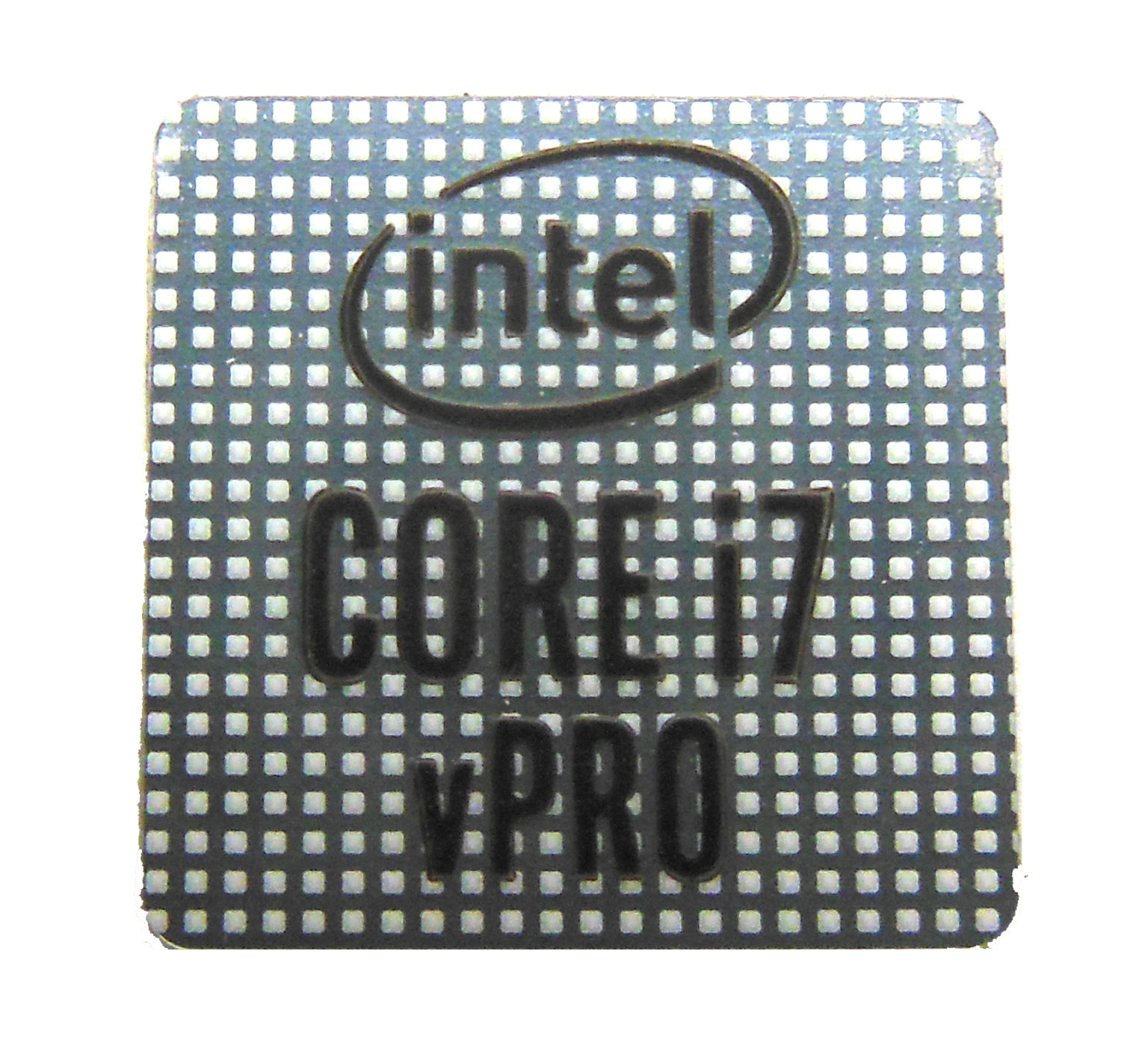 Intel Core I7 Vpro Sticker 14 X 14mm 916″ X 916″ 1076 Vath Ventures 6988