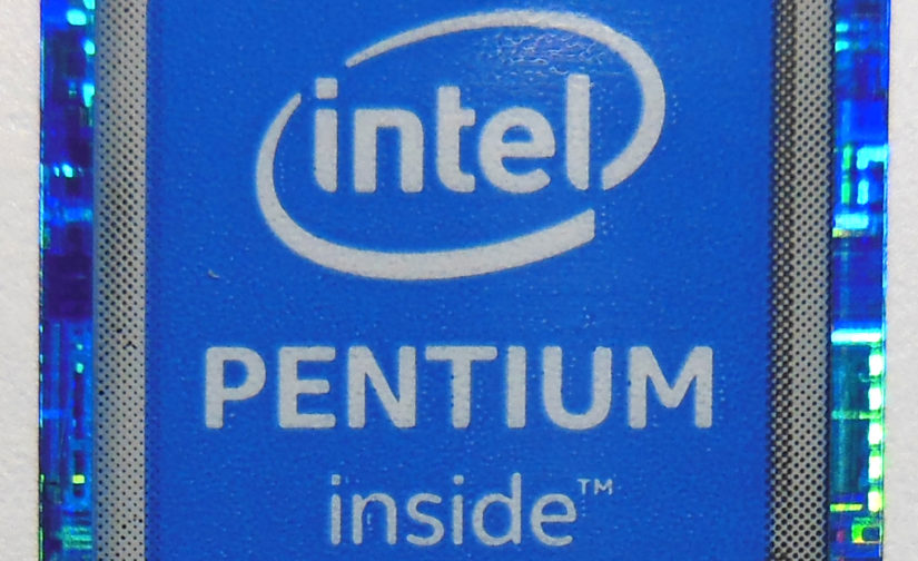 Intel Pentium Inside Sticker 11 x 11mm / 7/16" x 7/16" [1083]
