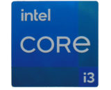 Intel Core i3 Sticker 14 x 14mm / 9/16" x 9/16" [1113]