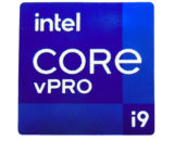 Intel Core i9 vPRO Sticker 18 x 18mm / 11/16" x 11/16" [1096]
