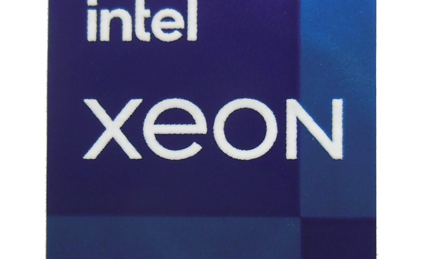 Intel XEON Sticker 18 x 18mm / 11/16" x 11/16" [1097]