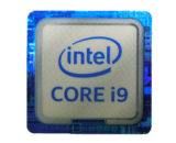 Intel Core i9 Inside 14 x 14mm / 9/16" x 9/16" [1124]