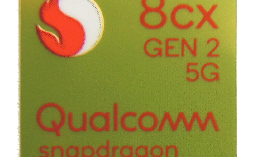Qualcomm snapdragon 8cx GEN2 5G Sticker 18 x 18mm / 11/16" x 11/16" [1126]