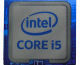 Original Intel Core i5 Sticker 18 x 18mm / 11/16" x 11/16" [1133]