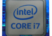 Original Intel Core i7 Sticker 18 x 18mm / 11/16" x 11/16" [1135]