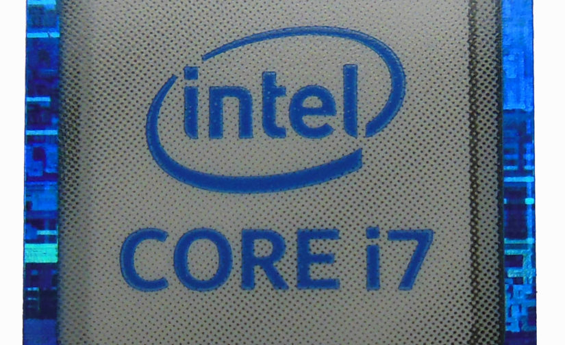 Original Intel Core i7 Sticker 18 x 18mm / 11/16" x 11/16" [1135]
