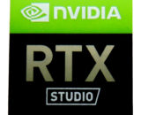 Original NVIDIA RTX Studio Sticker 18 x 18mm / 11/16" x 11/16" [1136]