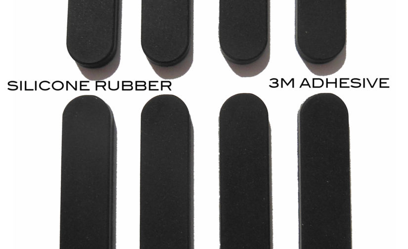 VATH Self Adhesive Silicone Rubber Feet 24mm(L) x 6.3mm(W) x 2.5mm(H) 8pcs [RB309]