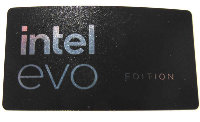Intel Core 5 Ultra Sticker 18 x 18mm / 11/16" x 11/16" [1168]