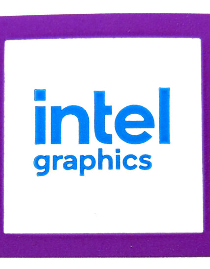 Intel Graphics Sticker 18 x 18mm / 11/16" x 11/16" [1171]