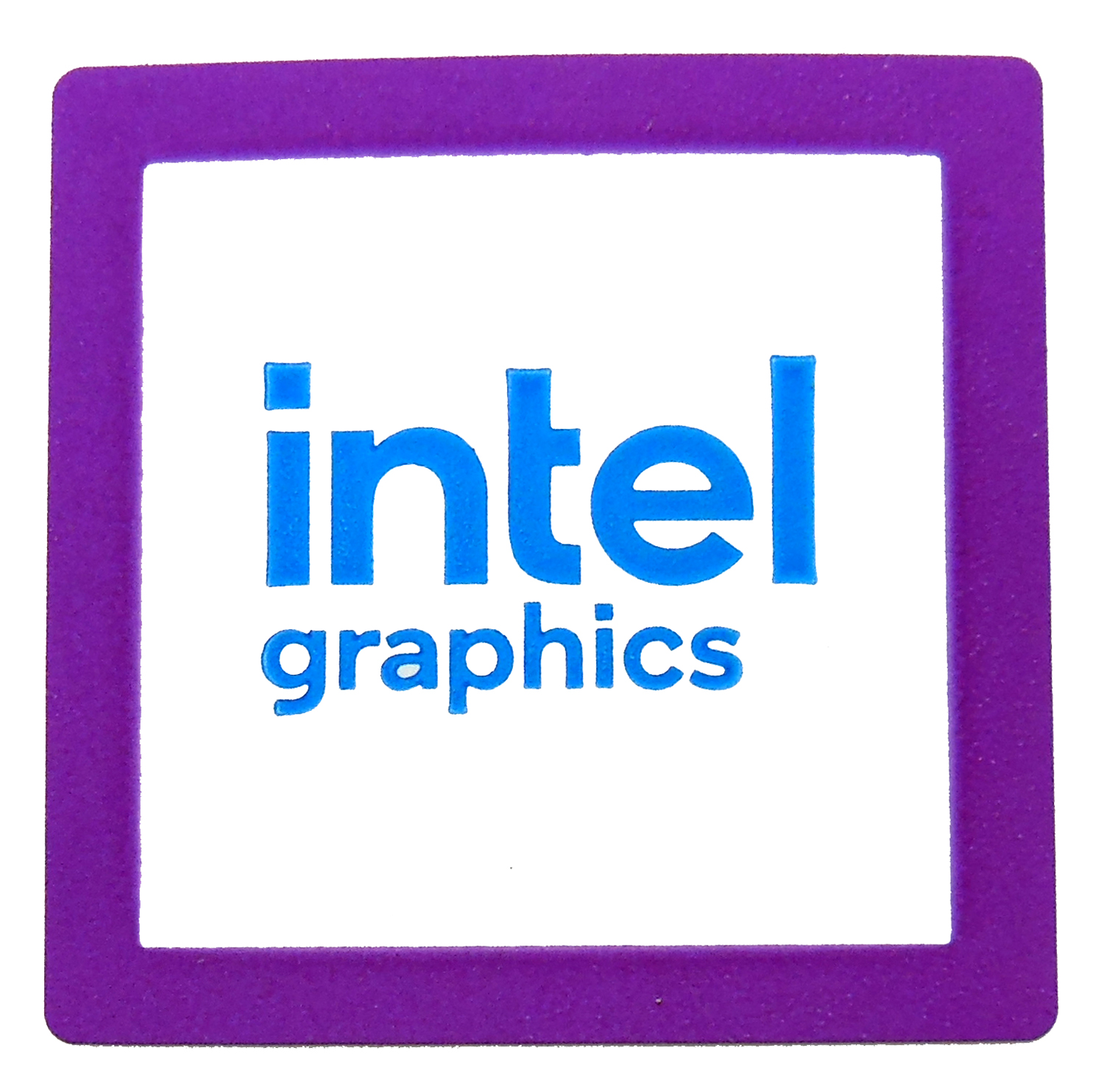 Intel Graphics Sticker 18 x 18mm / 11/16" x 11/16" [1171]