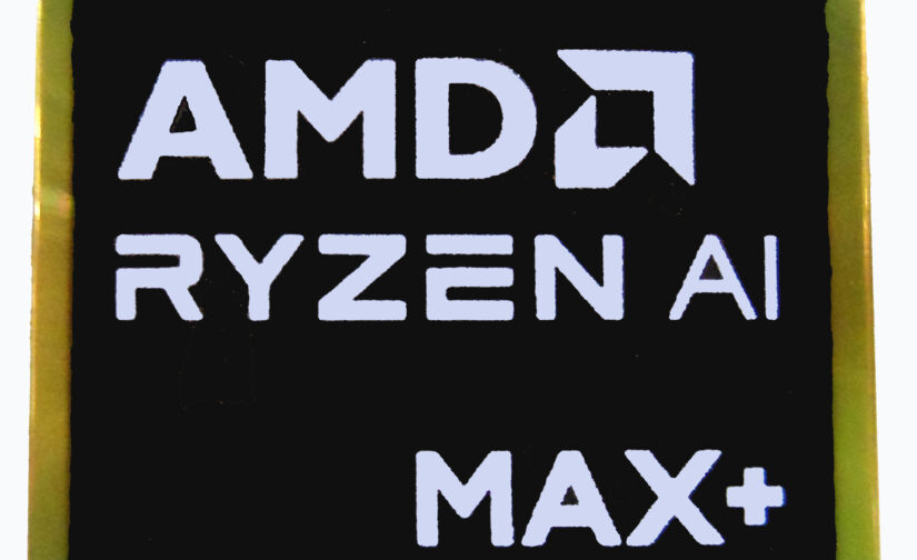 AMD RYZEN AI MAX GOLD Sticker 18 x 20mm / 11/16" x 13/16" [1177]