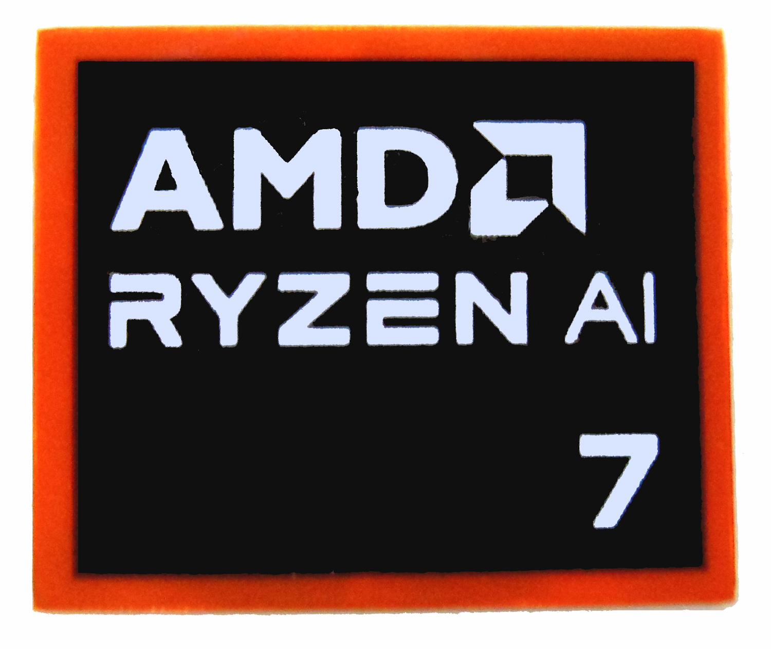 AMD RYZEN AI 7 Sticker 18 x 20mm / 11/16" x 13/16" [1179]