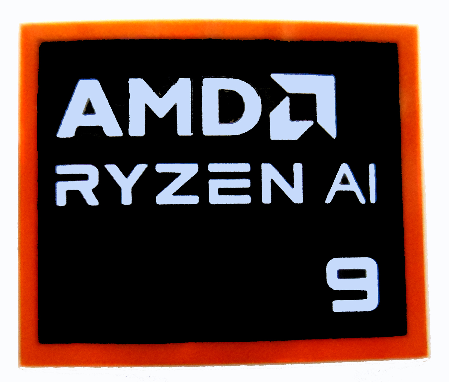 AMD RYZEN AI 9 Sticker 18 x 20mm / 11/16" x 13/16" [1180]