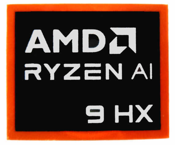 AMD RYZEN AI 9 HX Sticker 18 x 20mm / 11/16" x 13/16" [1181]