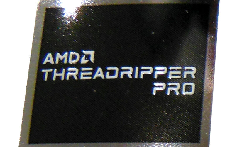 AMD THREADRIPPER PRO Sticker 18 x 20mm / 11/16" x 13/16" [1182]