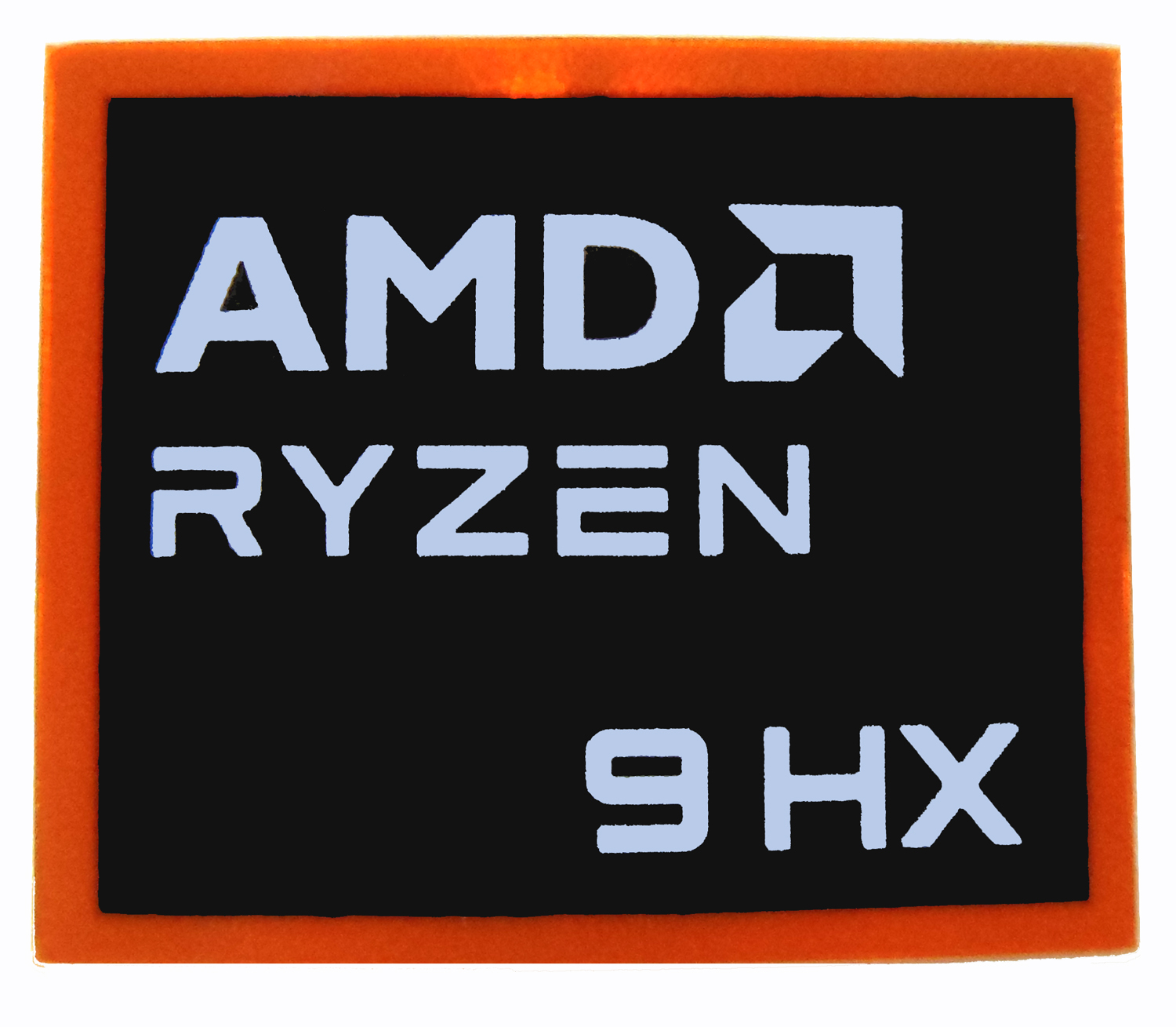 AMD RYZEN 9 HX Sticker 18 x 20mm / 11/16" x 13/16" [1183]