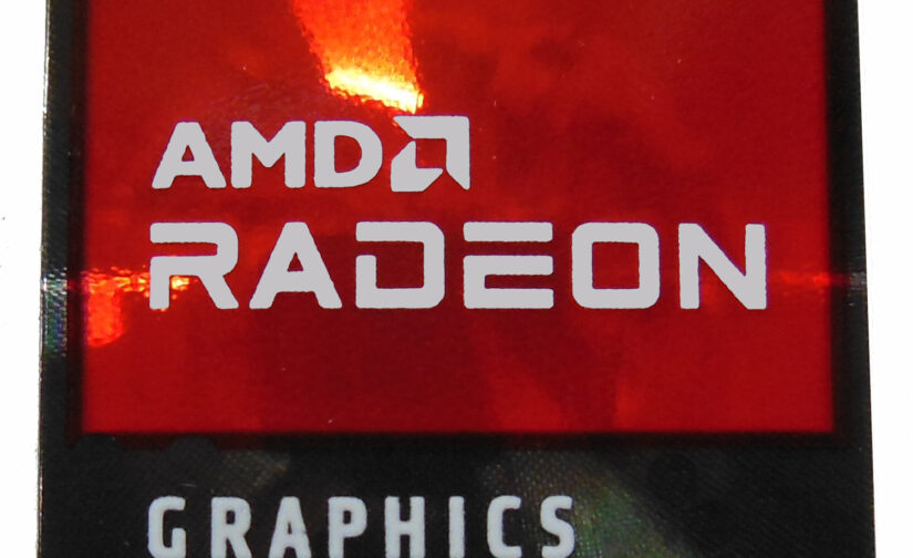 AMD RADEON Graphics Sticker 18 x 20mm / 11/16" x 13/16" [1184]