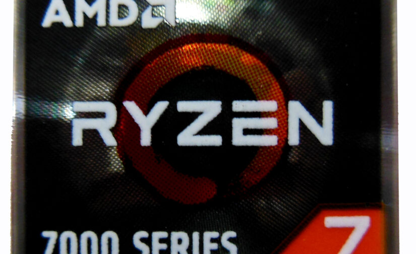 AMD RYZEN 7 7000 Series Sticker 18 x 20mm / 11/16" x 13/16" [1189]