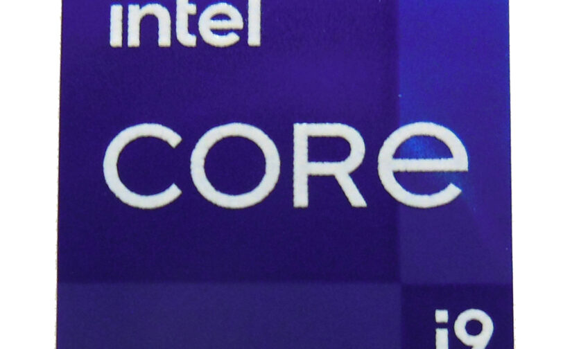 Intel Core i9 Sticker 14 x 14mm / 9/16" x 9/16" [1202]
