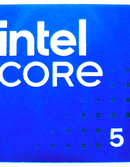 Intel Core 5 Sticker 18 x 18mm / 11/16" x 11/16" [1195]