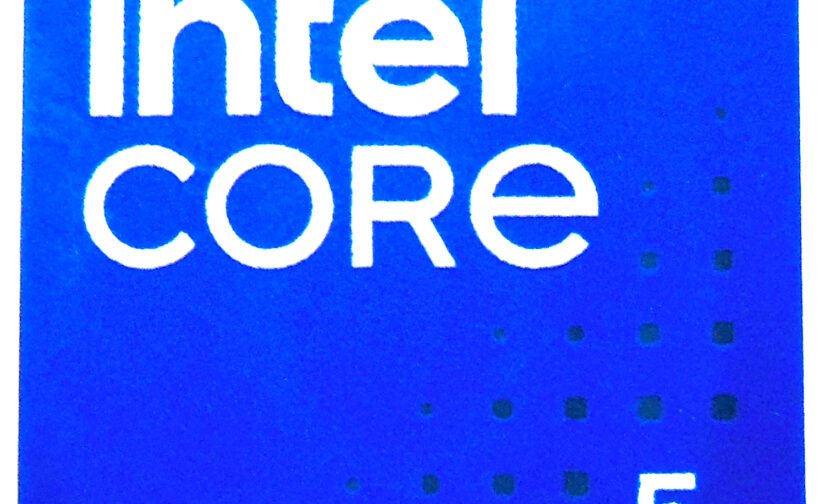 Intel Core 5 Sticker 18 x 18mm / 11/16" x 11/16" [1195]