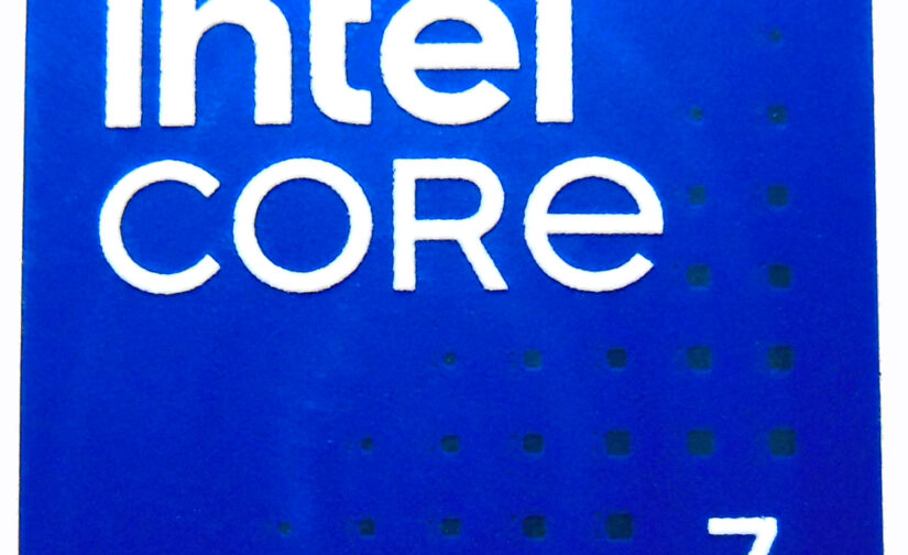 Intel Core 7 Sticker 18 x 18mm / 11/16" x 11/16" [1196]