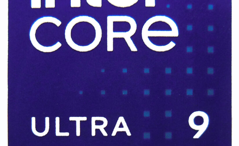 Intel Core 9 Ultra EVO Edition Sticker 18 x 22mm / 11/16" x 7/8" [1200]